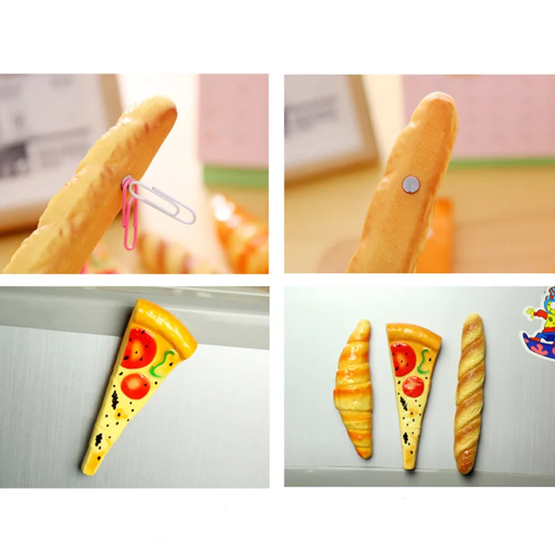 1 шт. забавные пицца и хлеб шариковая ручка Творческий имитационный хлеб канцелярские студент письма школьные принадлежности детский