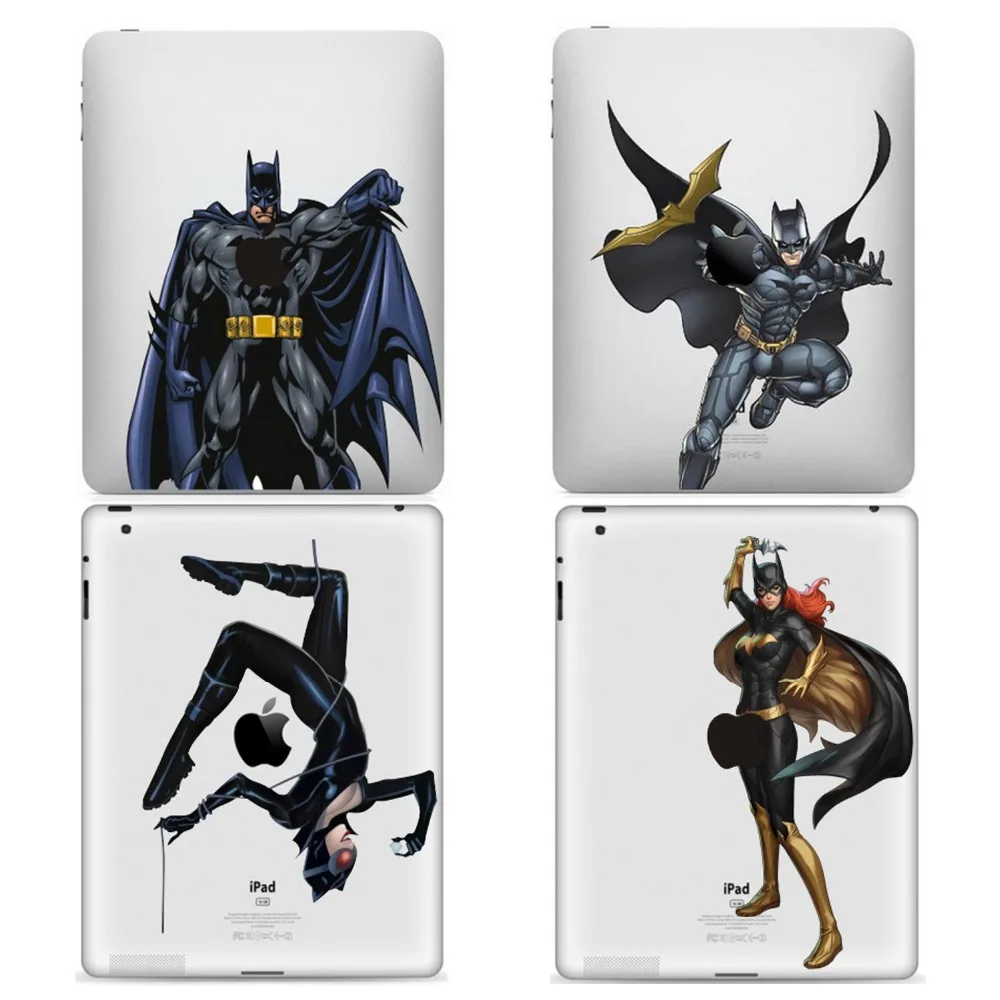 

GOOYIYO - 2019 DIY Tablet Partial Sticker Vinyl Decal Personality Batman Ashley Scot Skin For iPad 234 Air Pro 9.7 Mini 7.9