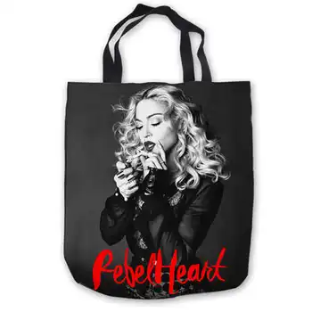 

Custom Canvas Madonna Tote Hand Bags Shopping Bag Casual Beach HandBags Foldable 180911-02-66