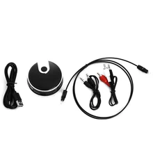 1 шт. беспроводной аудио передатчик оптического волокна передачи Bluetooth 4,0 музыкальный передатчик оптический волоконный коаксиальный 3,5 мм AUX-in Inp