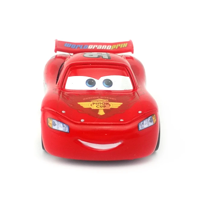 Disney Pixar Cars Gold Dinoco синий черный полицейский Молния Маккуин литой игрушечный автомобиль для детей 1:55 Свободный бренд и