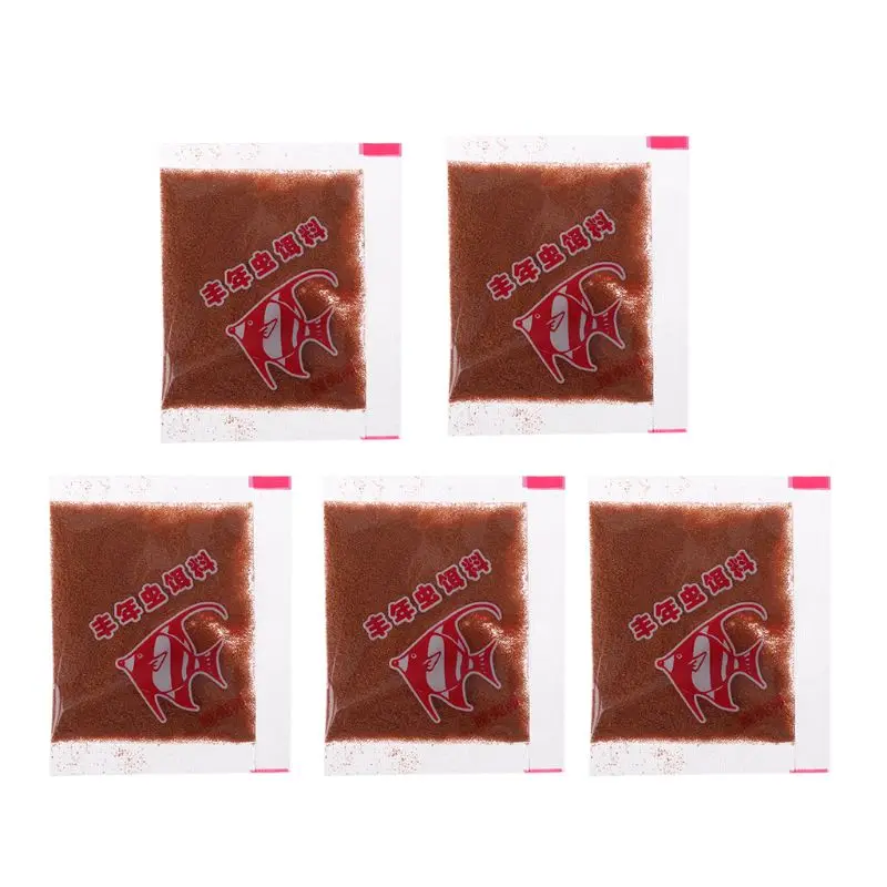 

5Bags Aquarium Tropical Fish Healthy Food Shelling Brine Shrimp Eggs Fish Tank Supply