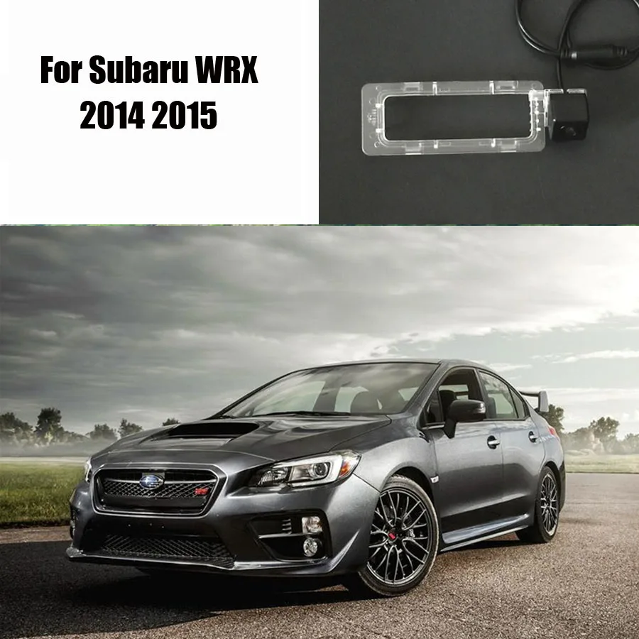 

Thehotcakes Color Car Rear Camera For Subaru WRX 2014 2015 / Back Parking Camera / HD CCD RCA NTST PAL / Reverse Hole OEM