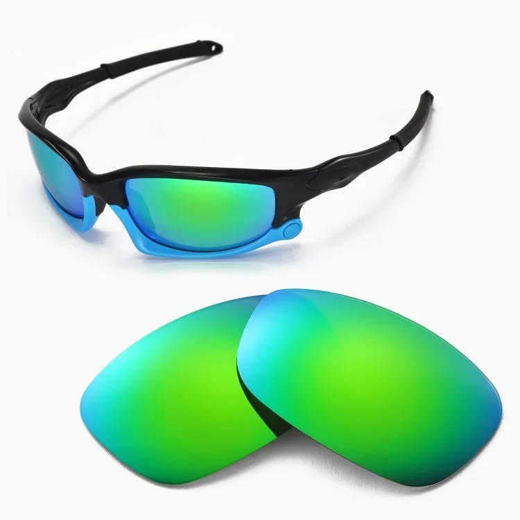 Walleva Поляризованные замены Оптические стёкла для Oakley Разделение куртка Солнцезащитные очки для женщин Доступно 4 цвета