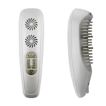 

LASPOT 2018 New 3 In 1 Laser Regrowth Comb Physiotherapy Micro-Current Therapy Remove Scurf Repair Hair Growth Massage Hearth