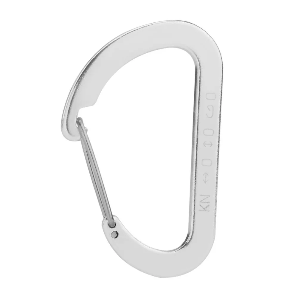 Naturehike 2pcs 4cm Aluminum alloy D Shape design Climbing Snap Hook Buckle flat snap hook carabiner for hiking Naturehike 2pcs 4cm Aluminum alloy D Shape design Climbing Snap Hook Buckle flat snap hook carabiner for hiking