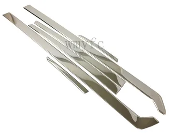 

FIT FOR HONDA CRV CR-V 2017 STAINLESS STEEL SIDE DOOR BODY MOLDING TRIM COVER LINE GARNISH STICKER ACCESSORIES 6PCS/SET