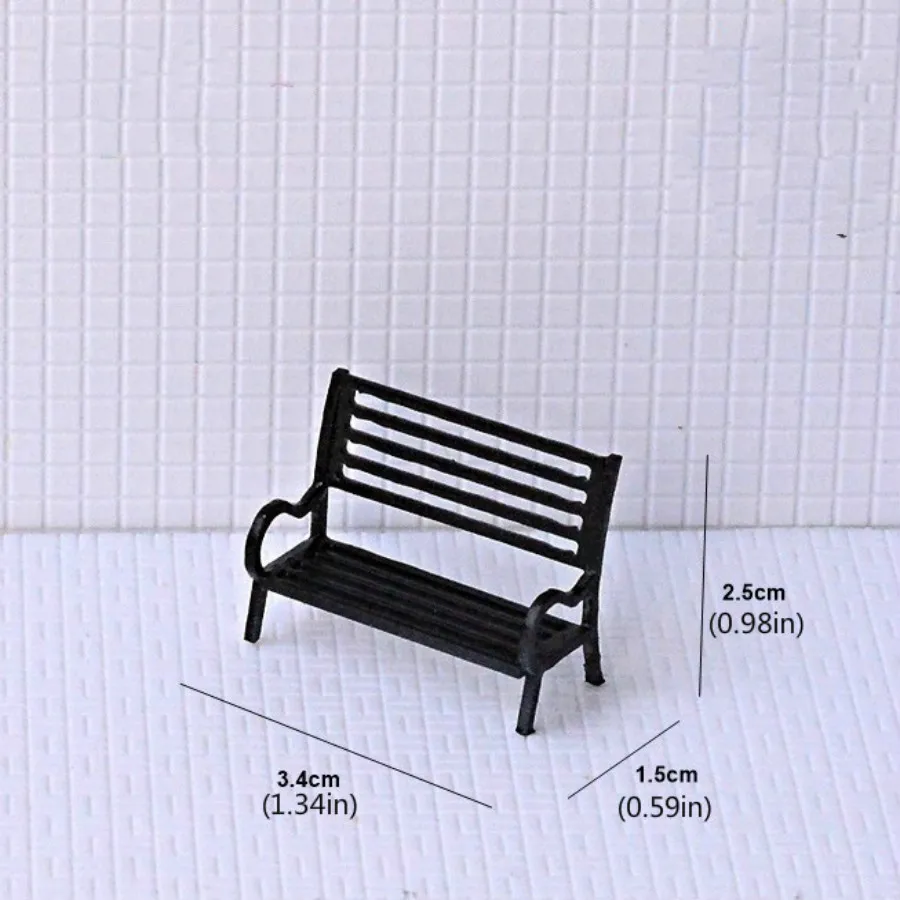 garden park bench model (7)