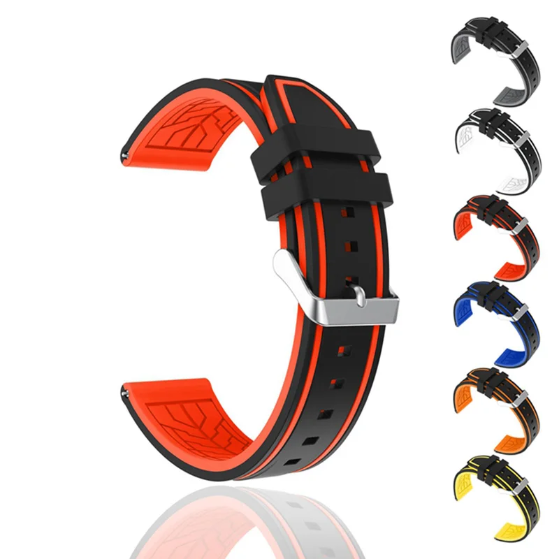 

Sport Soft Silicone Strap For Samsung Gear S3 Frontier Classical Watch Band Replacement Smart Personality Wristband Bracelet