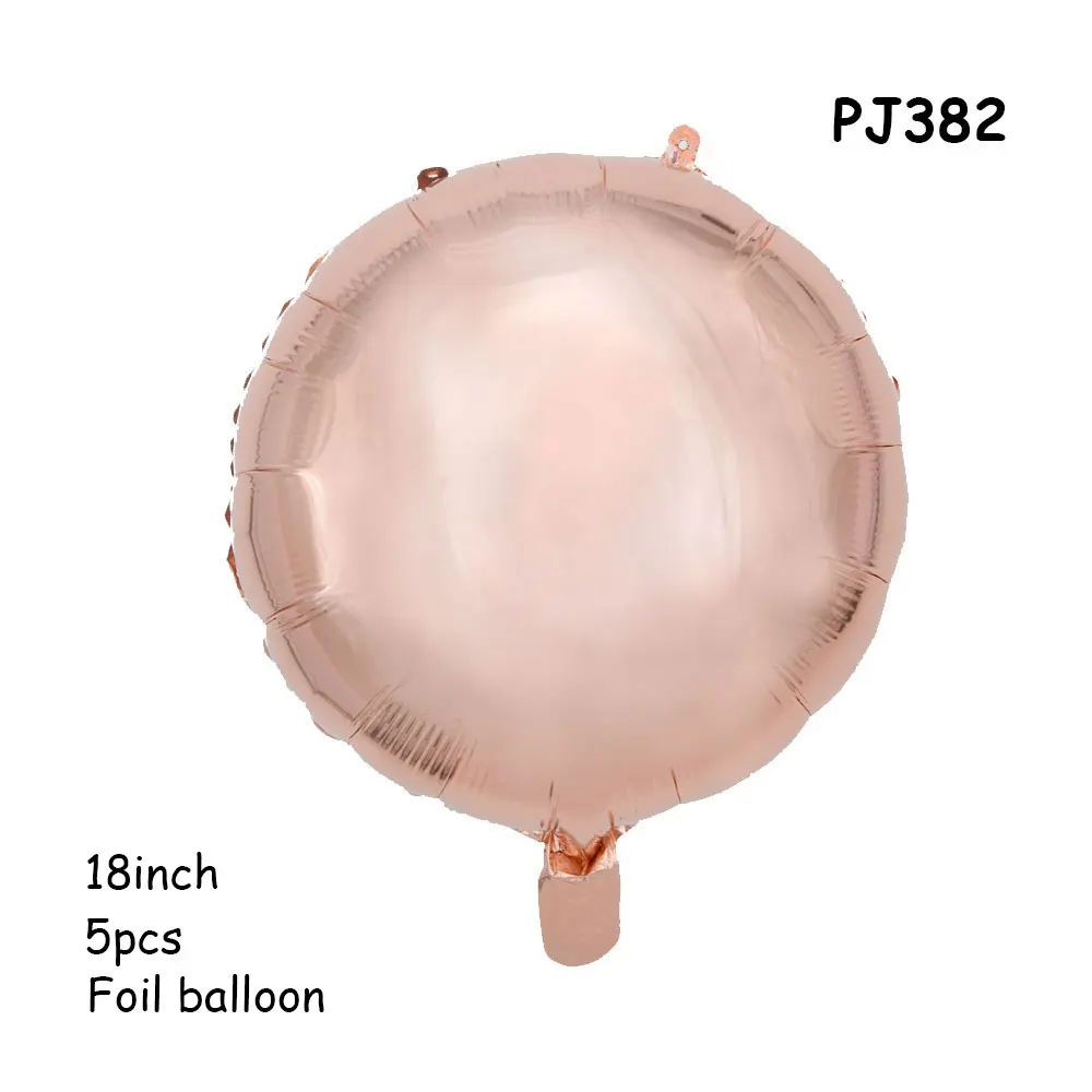 5 шт. воздушные шары 18 дюймов воздушные шары из фольги вечерние надувные шары серебряные Свадебные украшения с днем рождения надувные игрушки Воздушные шары - Цвет: PJ382