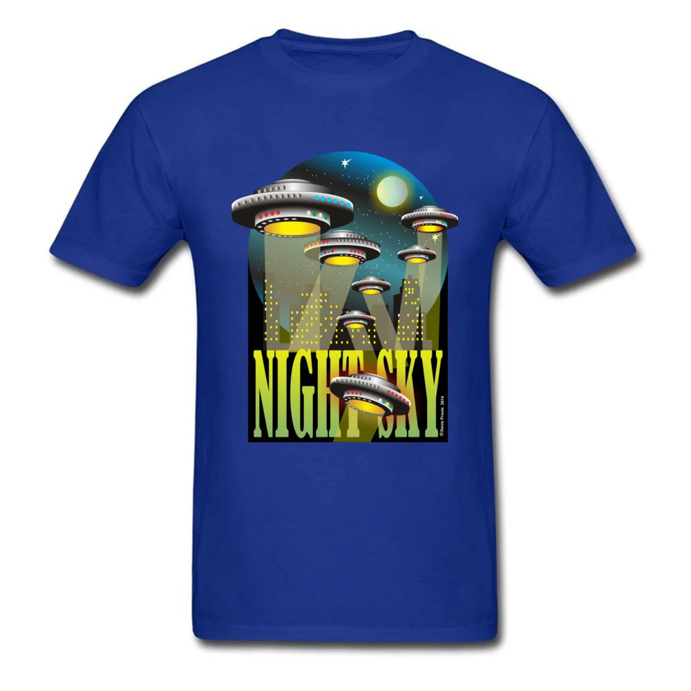 NightSkyOne 100% Cotton Tops Shirt for Men Classic Tshirts Summer Faddish Round Neck Tops T Shirt Short Sleeve NightSkyOne blue