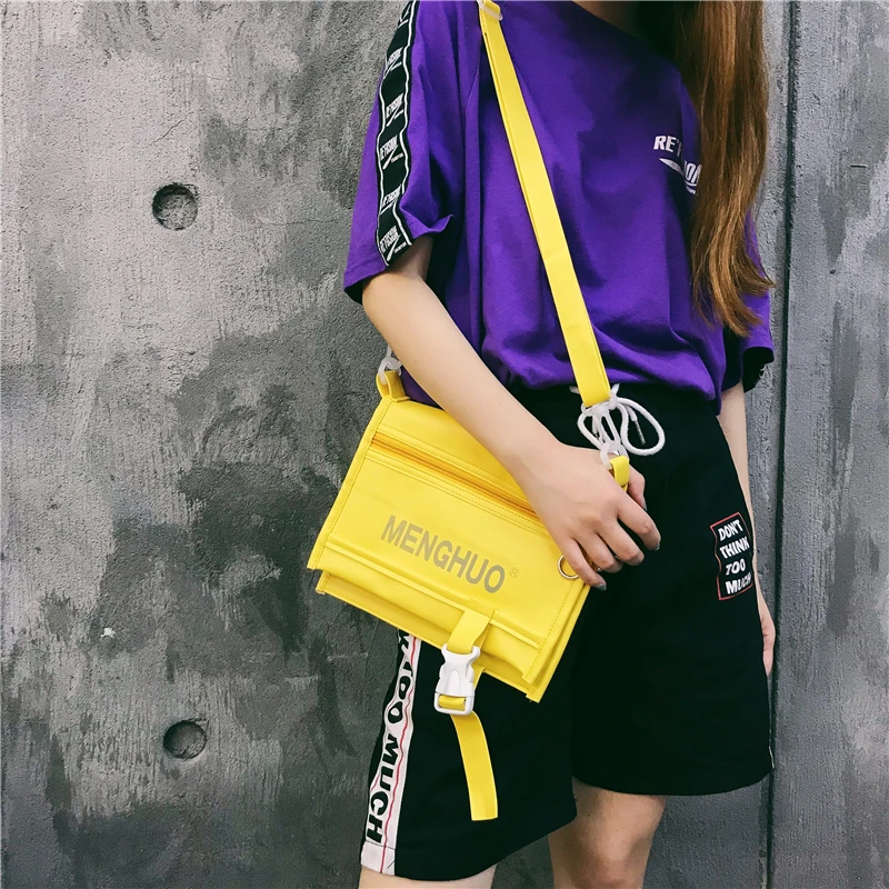 Menghuo Small PU Leather Bags Women Shoulder Bag Female Crossbody Bags for Women 2018 Clutch Purse bolsa feminina Black Handbag (39)