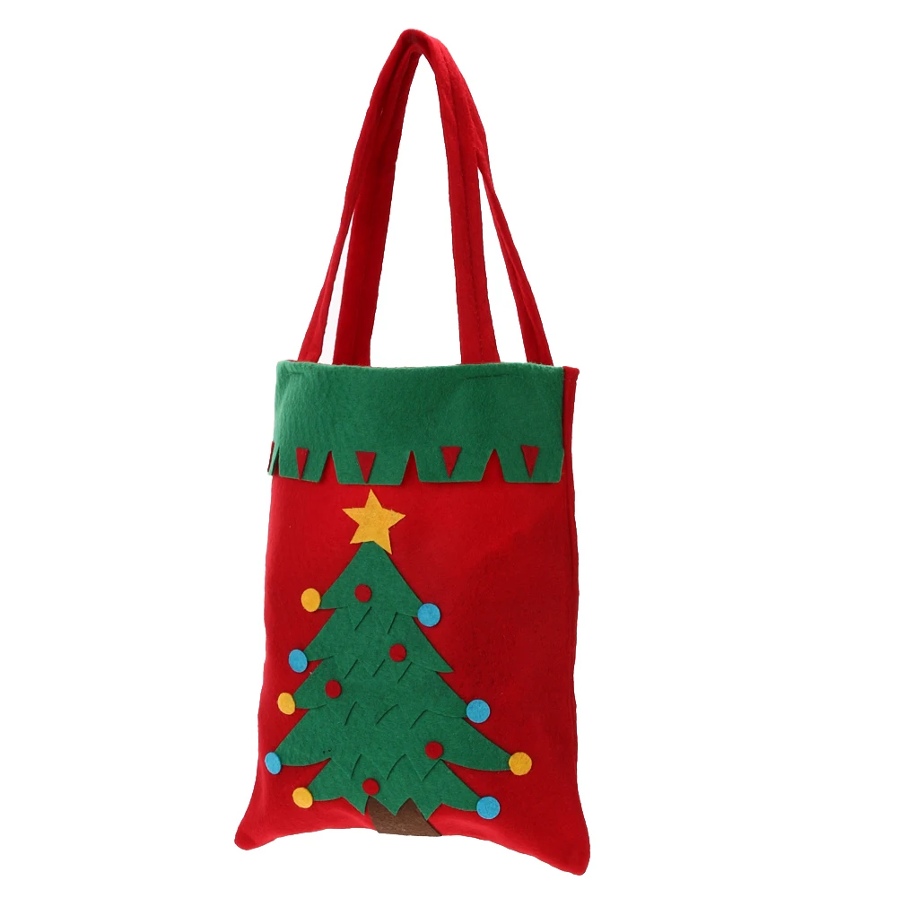 Рождественский Подарочный мешок, креативные тканевые сумки для конфет, держатель для книг, Рождественский торговый центр, Подарочные карманы, рождественские украшения, принадлежности - Цвет: 3