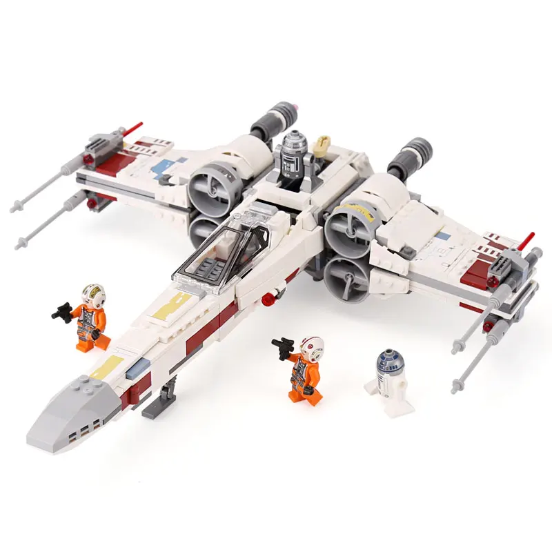 

LELE Starwars Series 05039 The X UCS wing Red Five Star Toys fighter Set Building Blocks Bricks 10240 Children Toys Gifts