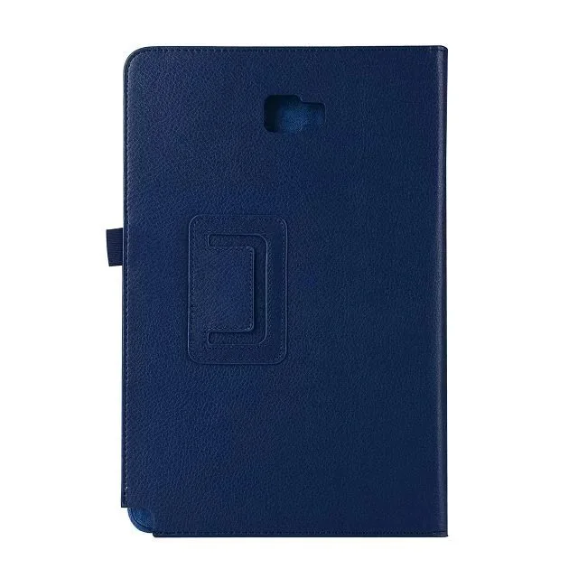 Для samsung Galaxy Tab A6 10,1 P580 P585 S-ручка версия из искусственной кожи Smart Case retina подставка Магнитная сна проснуться Tablet Cover