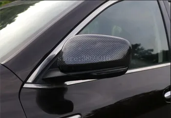 

Decoration Back Rear View Rearview Side Door Mirror Cover Stick Trim Frame 2pcs Fit For Renault Koleos Samsung QM6 MK2 2017 2018