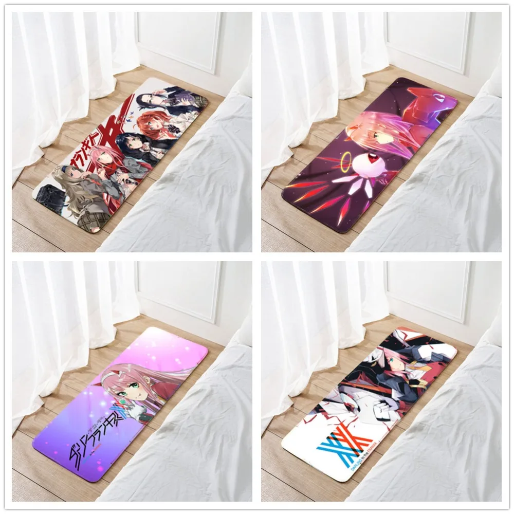 Ковер Darling In The Franxx 120x40 см декор для спальни коврик Аниме Манга 001|Коврик| |