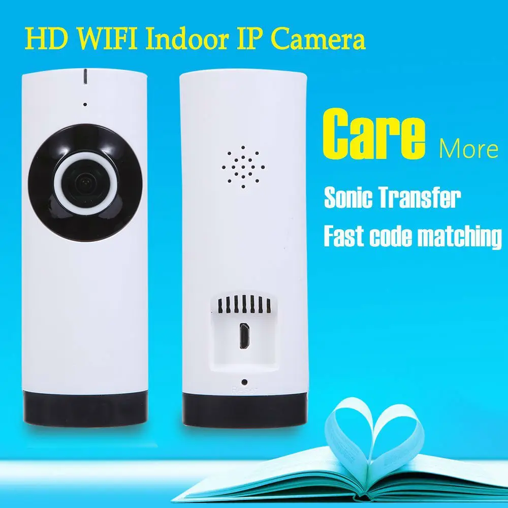 

HD Mini Wifi IP Camera Fish Eye Lens 180 Degree Rotation Mini Baby Pet Monitor Motion Detection Alarm Wireless Security Camera