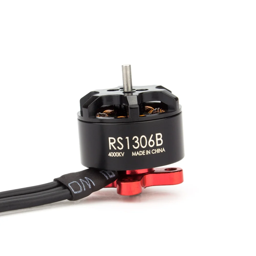 

4pcs/lot Original EMAX RS1306B 2700KV 4000KV Brushless Racing Motor 3-4S RS1306 Version 2 Motor for RC FPV RACER Quadcopter