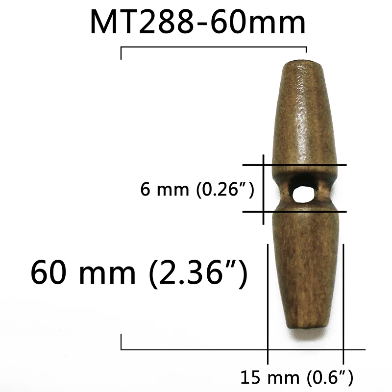 5 шт 50 шт 100 шт из натурального дерева рога большие деревянные пуговицы для шитья поделок Скрапбукинг сделай сам для одежды пальто ручной работы овальные пуговицы - Цвет: MT288-60mm