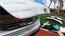 Yimaautotrims Rear Trunk Tailgate Trim Door Molding Boot Garnish Bezel Cover For Nissan X Trail X