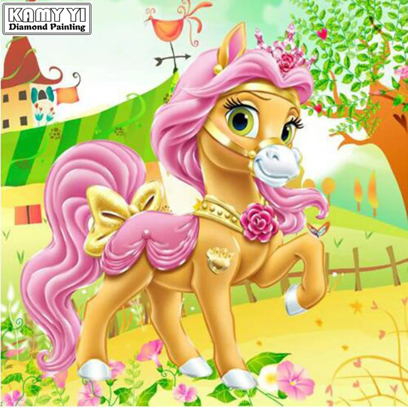 5D DIY full squareround diamond painting cute little girl full diamond embroidery painting cross stitch kit home decoration gift