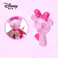 Disney открытый весело спортивные ракеты ручной вентилятор мини-Портативный ручной Пресс маленький ребенок вентилятор игрушки для детей
