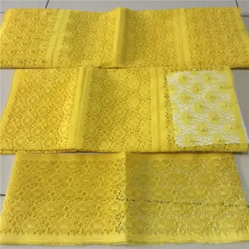 

nigerian Yellow aso oke headtie with beads african gele head wear sheadtie gele women headtie for party 3piece/lot-LP30