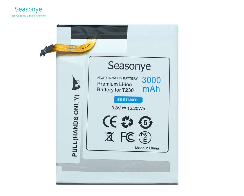 

Seasonye 3000mAh EB-BT230FBE Replacement Battery For Samsung Galaxy Tab Tablet 4 7.0 7.0" Nook T230 T231 T235 SM-T230 SM-T231
