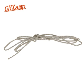 

GHXAMP 1M 36 Strand Speaker Lead Wire Subwoofer for 15" 18" 21 Inch Woofer Professional PA Speaker Repair Silver Cable