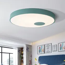 Современный минималистский Творческий Цвет светодиодный потолочный светильник Гостиная Детская комната исследование спальня Детский