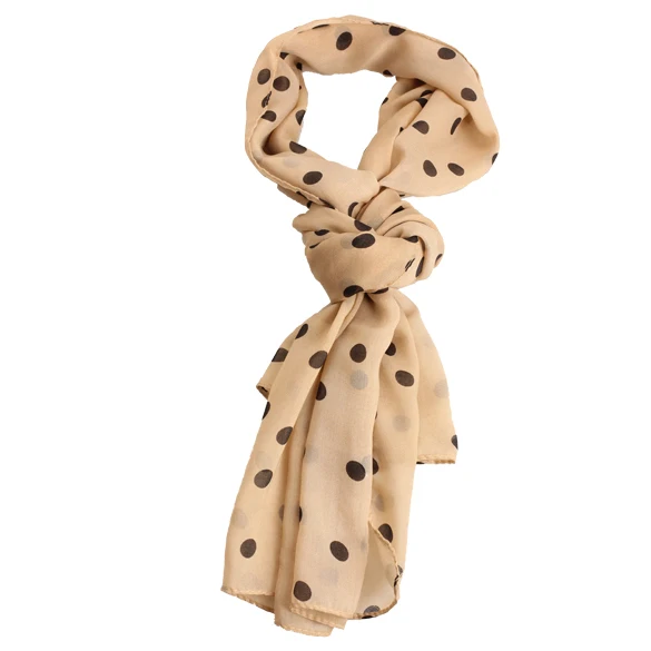 Vogue Women Lady Chiffon Polka Dot Scarf Lady Shawl Wrap Muffler Mixed