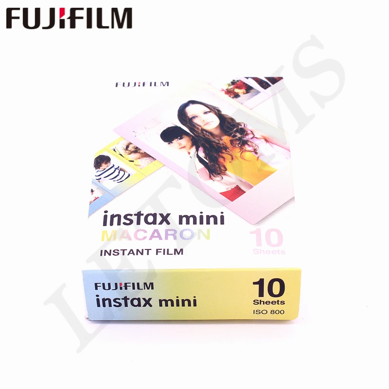 Fujifilm 10 листов Instax Mini Macaron мгновенная пленка фотобумага для Instax Mini 8 7 s 25 50 s 90 9 SP-1 SP-2 камеры