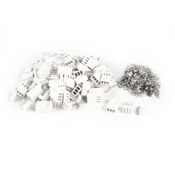 

JFBL 50 pieces KF2510-3P 2.54mm PCB header 3-Pin connector Crimp Terminal Housing
