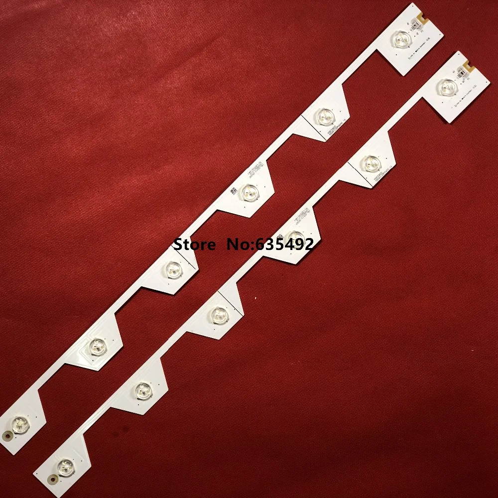 

10Pcs LED Backlight strip 5 lamps For T C L L55E5800A-UD D55A561U B55A658U 55E5800 B55A858U bar light 4C-LB5505-HR3 55HR330M05A1