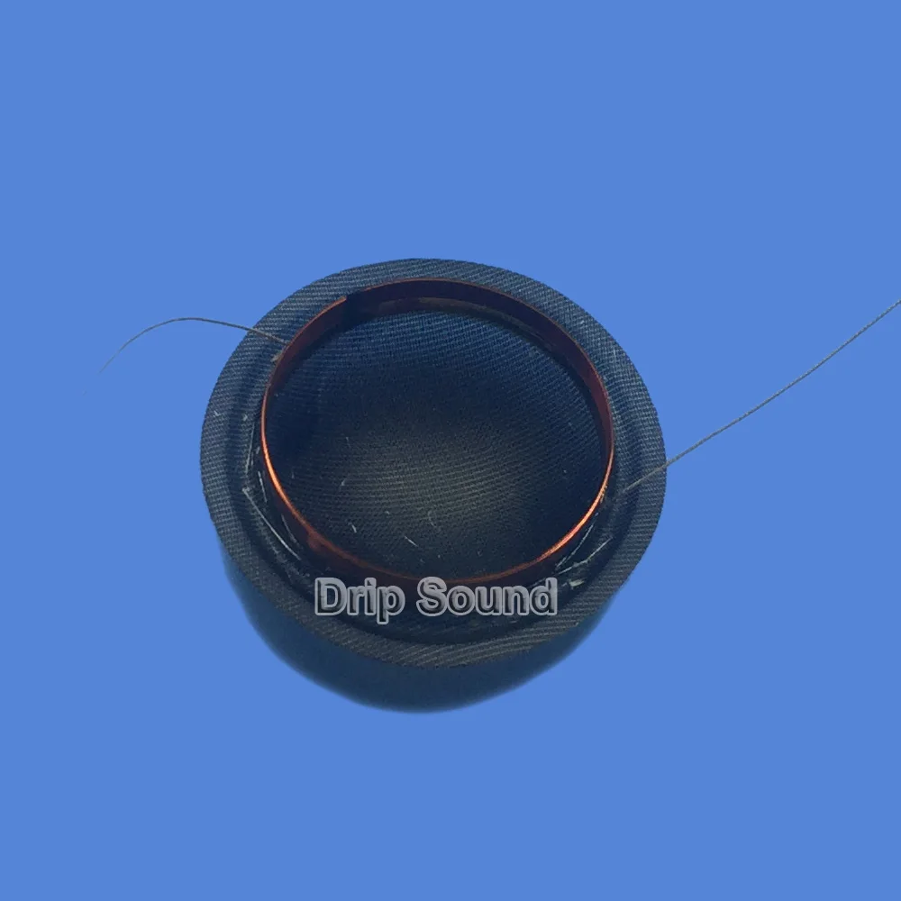 2pcs 28mm Tweeter Voice Coil Horn Speaker Treble Translucent Silk Sound