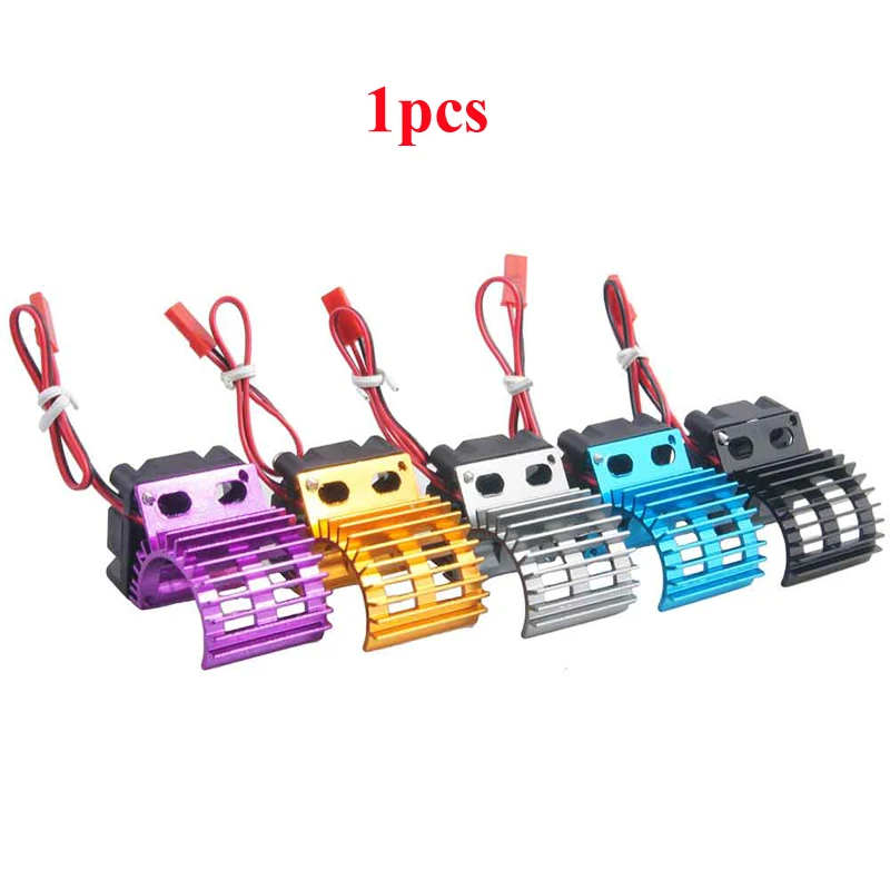 

1Pcs Hsp 380 390 37MM Motor Heat Sink with Fan Radiator Cover for Brushless/Brushed 1/10 1/8EP RC Model Cars