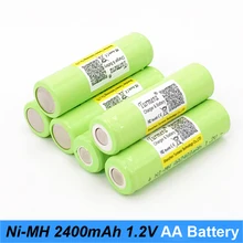 Аккумуляторная батарея aa 1,2 v 2400mah aa nimh Зарядное устройство для внешнего аккумулятора и беспроводной мыши aa батарея для Turmera o31