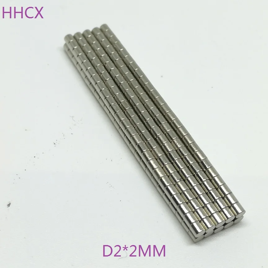 

100pcs disk magnet 2*2 mm N35 Strong Disc NdFeB Rare Earth Magnet 2x2 mm Neodymium Magnets 2mm x 2mm