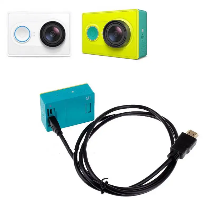 High Speed Micro HDMI (Type D) to HDMI (Type A) Male to Male HDMI Cable MM Converter Cord For GoPro Hero 654 Xiaoyi 4K SJcam (4)
