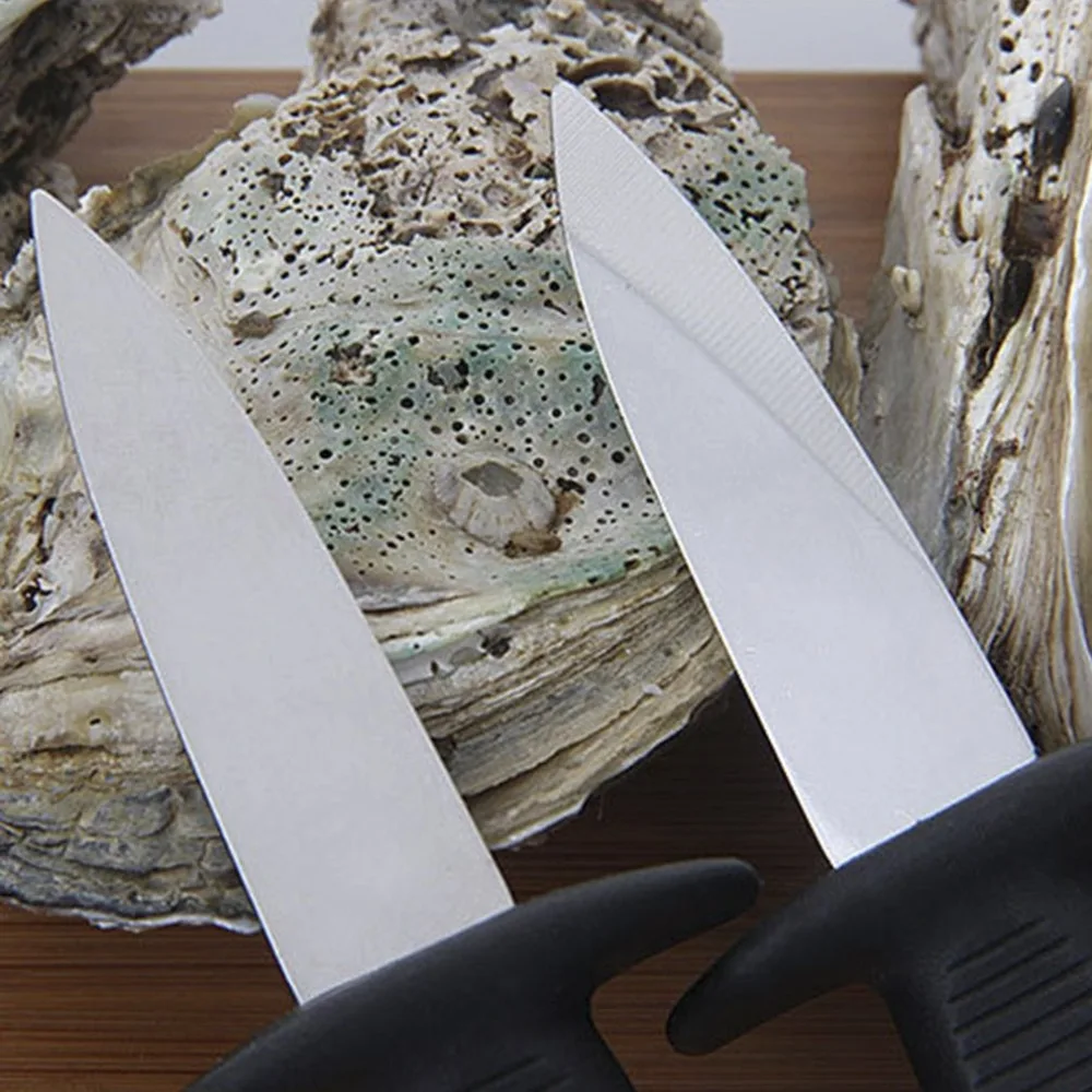 Нож для устриц из морепродуктов практичный кухонный гаджет домашний удобный