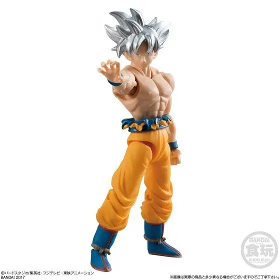 Подлинная фигурка Bandai Tamashii Наций SHODO Vol.6 Dragon Ball SUPER Son Goku Ultra Instinct& Gohan& Vegetto(9 см в высоту