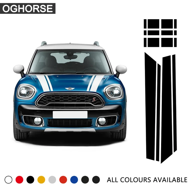 $US $15.17  Hood Trunk Bonnet Engine Rear Body Stripe Vinyl Decal Stickers for BMW Mini Cooper S Countryman F60