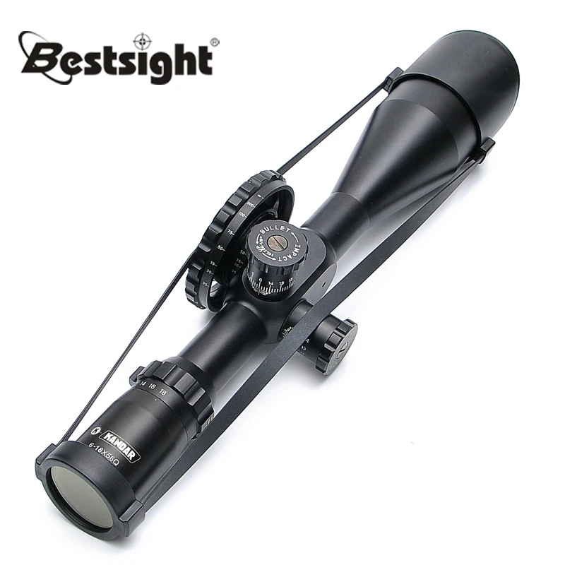 KANDAR 6 18X56 Glass Plate Riflescope Tactical Reticle Sight Rifle