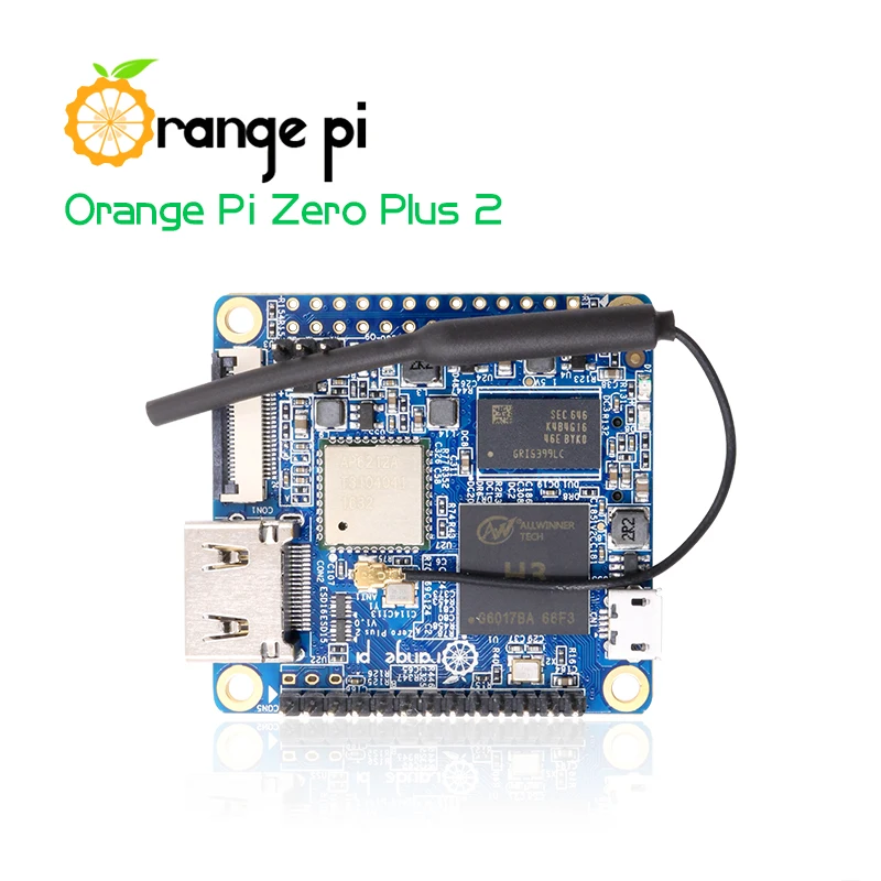 Оранжевый Pi Zero Plus 2 H3 набор 4: OPI Zero Plus 2 H3+ защитный чехол+ плата расширения, макетная плата за пределами Raspberry