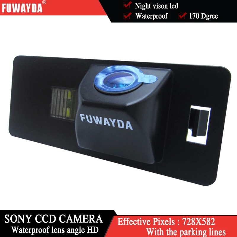 Беспроводная камера заднего вида FUWAYDA для SONY CCD чипа AUDI A1 A4 (B8) A5 S5 Q5 TT / PASSAT R36 5D|car rear
