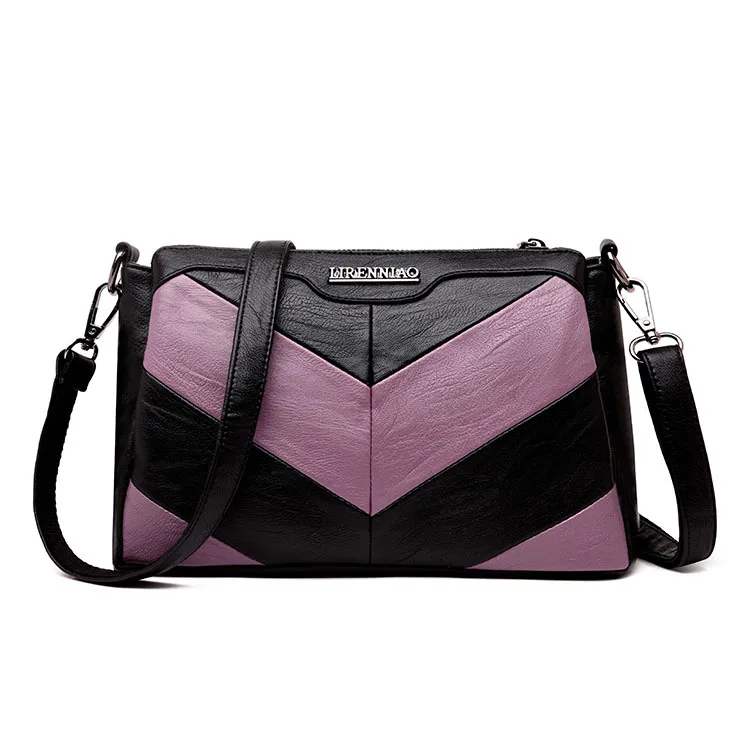 

Hot Sale Fashion Patchwork Women Bags Genuine Leather Women's Handbags Flap Bag Shoulder CrossBody Bags Ladies Bolsas Feminina