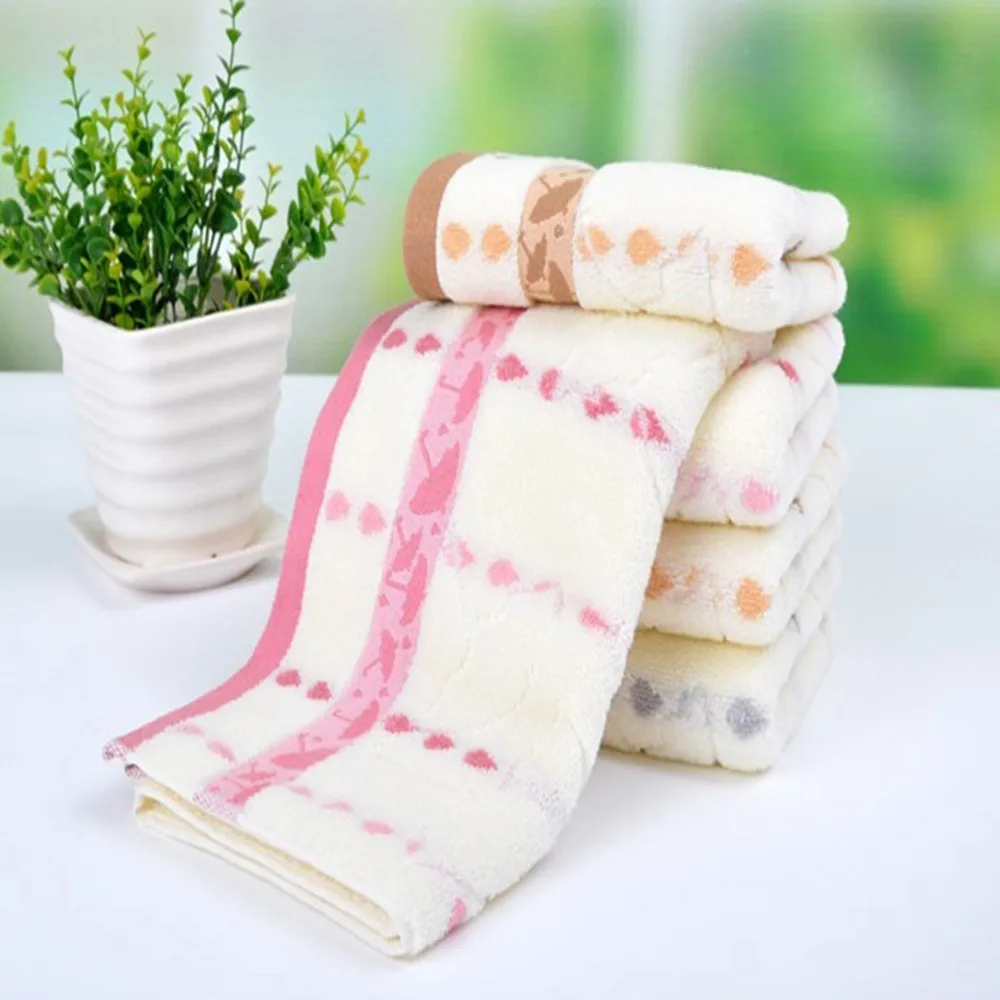 Thicken Cotton Towel Absorbent Small Umbrella Towels Bathroom Bath Face
