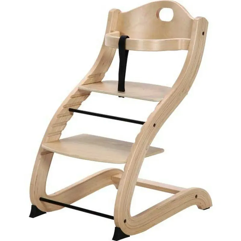 wooden adjustable high chair