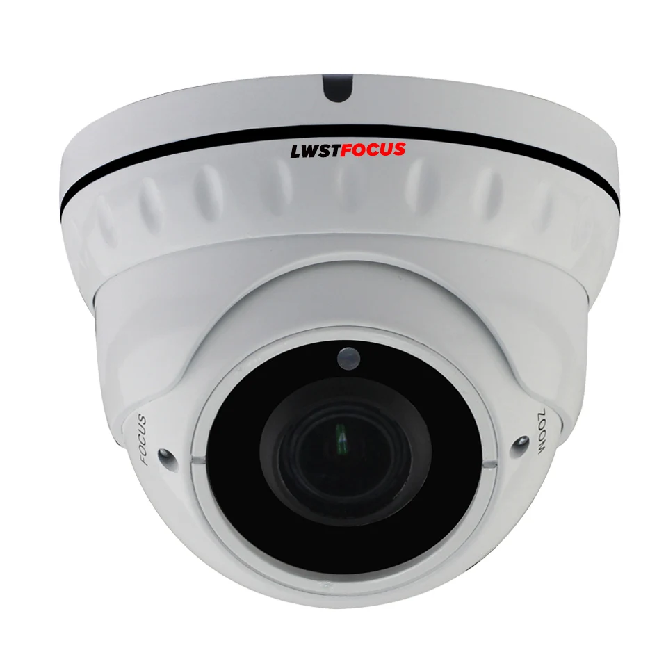 LWSTFOCUS H.265/264 HI3516C + SONY IMX323 Full HD 1080p IP Камера 5X зум Автофокус 2 7 13 5 мм 2MP открытый купол